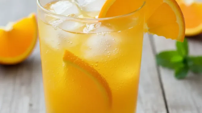 diet orange soda