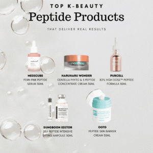 top k beauty peptide products portrait